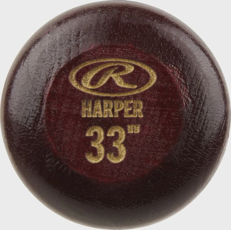 Rawlings 2021 Bryce Harper Pro Label Wood Bat, Maple Bat 4 Rawlings 2021 Bryce Harper Pro Label Wood Bat, Maple Bat - Image 4