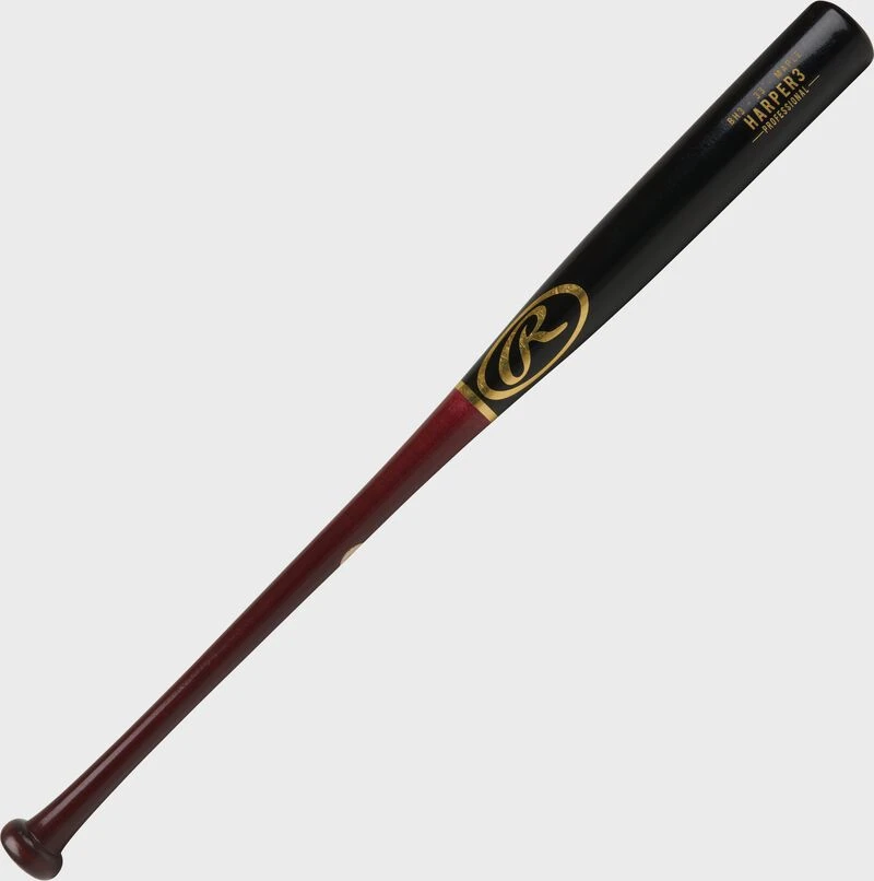 Rawlings 2021 Bryce Harper Pro Label Wood Bat, Maple Bat 1 Rawlings 2021 Bryce Harper Pro Label Wood Bat, Maple Bat