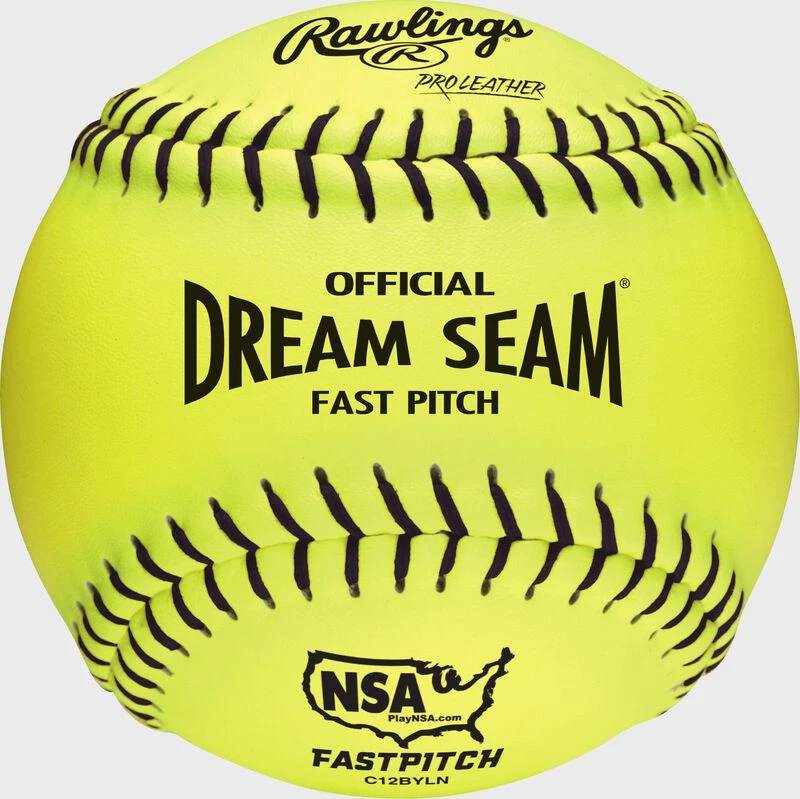 Rawlings NSA Official 12" Softballs, 3 Pack Or Dozen 1 Rawlings NSA Official 12" Softballs, 3 Pack Or Dozen