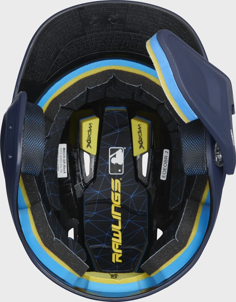 Rawlings 2022 Mach Adjust Right Handed Batting Helmet, Junior & Senior 5 Rawlings 2022 Mach Adjust Right Handed Batting Helmet, Junior & Senior - Image 5