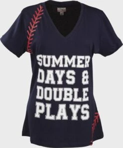 Rawlings Women's Summer Days V-Neck Shirt