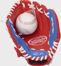 Rawlings Players Series 9 In Baseball/Softball Glove With Soft Core Ball -Rawlings PL91SR 1