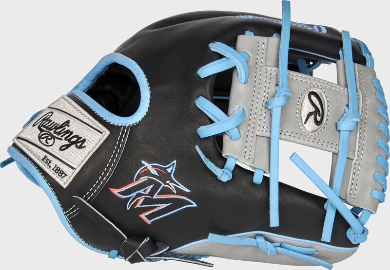 Rawlings 2021 Miami Marlins Heart Of The Hide Glove 1 Rawlings 2021 Miami Marlins Heart Of The Hide Glove