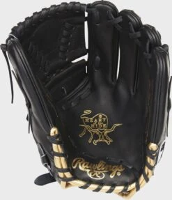 Rawlings Pro Label 7 Black Heart Of The Hide Infield/Pitcher's Glove -Rawlings PRO206F 30B 1