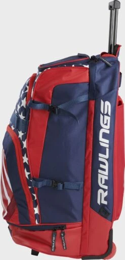 Rawlings Wheeled Catcher's Backpack -Rawlings R1801 USA 3