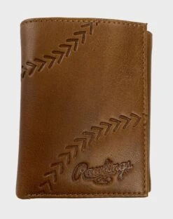 Rawlings Debossed Stitch Tri-Fold Wallet