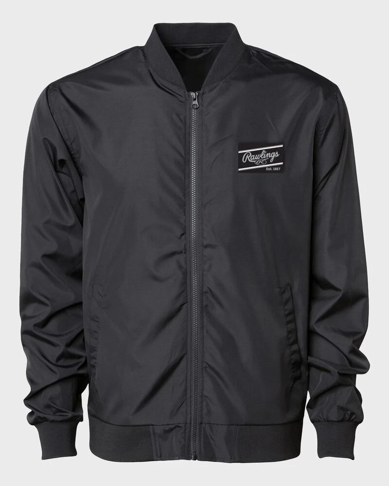 Rawlings Lightweight Bomber Jacket, Adult 1 Rawlings Lightweight Bomber Jacket, Adult