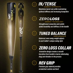 2023 Rawlings Icon USSSA Baseball Bat, -10, -8 -Rawlings RUT3I10 INFO