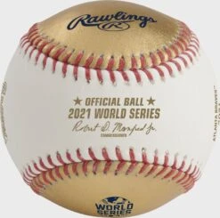 Rawlings MLB 2021 World Series Champions Baseball, Atlanta Braves